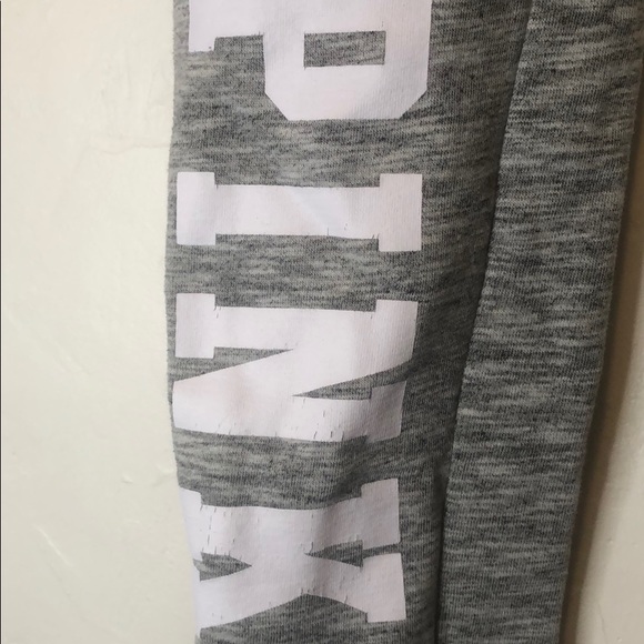 Victoria’s Secret PINK Grey Joggers XS Logo - Picture 6 of 6